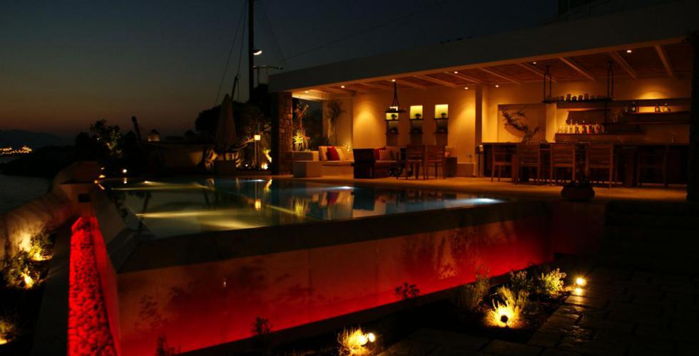 Sample photo of pool lighting