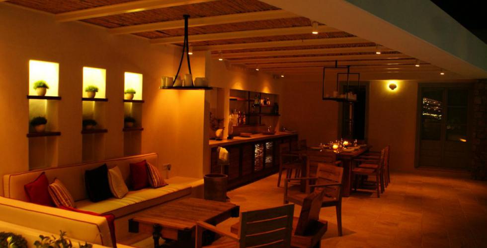 Sample photo of terrace lighting